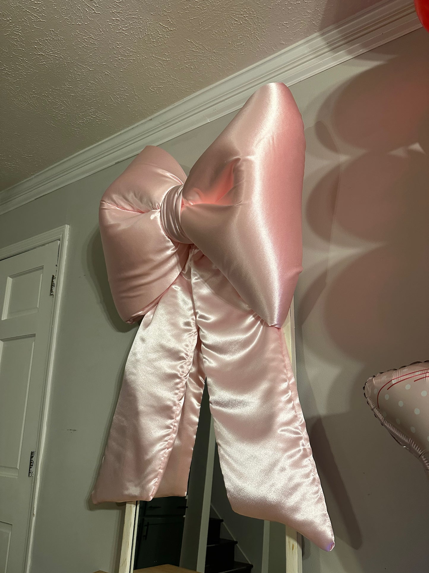 Large Viral Satin Bow for Parties and Event Decor