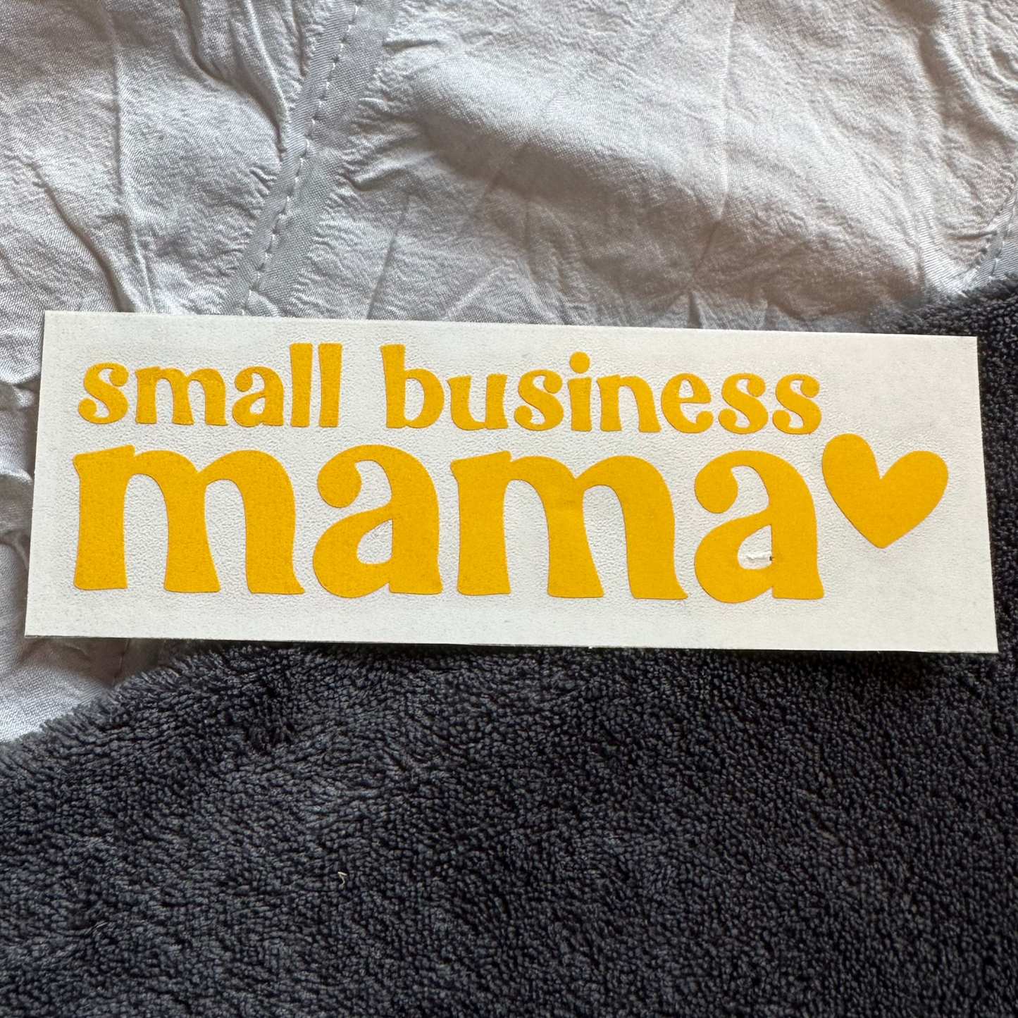 Small Business Mama Decal | Waterproof | Permanent Vinyl Decal